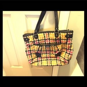 Coach wool handbag